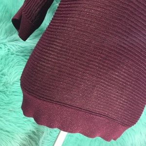 Apt. 9 Tops - Apt. 9 burgundy shimmery knit blouse Apt. 9 Tops - Apt. 9 burgundy shimmery knit blouse